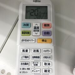 ★ジモティ割あり★ FUJITSU ルームエアコン AS-CH220K 2.2kw 20年製 室内機分解洗浄済み HJ2691