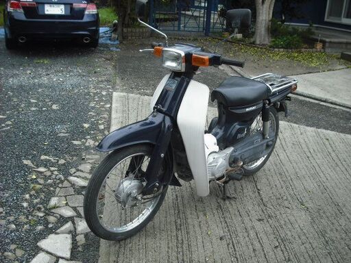 SUZUKI Birdie バーディ (BA14A) ブルー・スズキのビジネス名車
