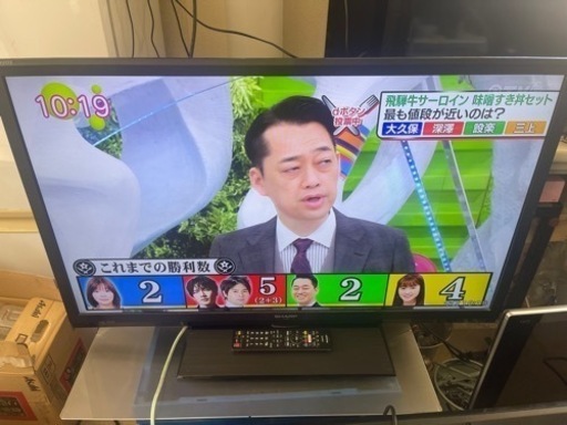40型　液晶テレビ　SHARP
