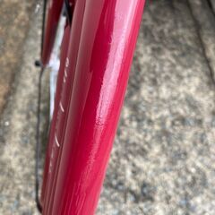 新品★未使　ママチャリ　オートライト　 26インチ　シマノ製6段変速 ロゼ