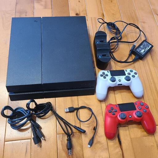 PS4 CUH-1200A 本体\u0026コントローラー2個\u0026充電スタンドセット