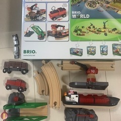 値下げ中★BRIO カーゴハーバーセット　