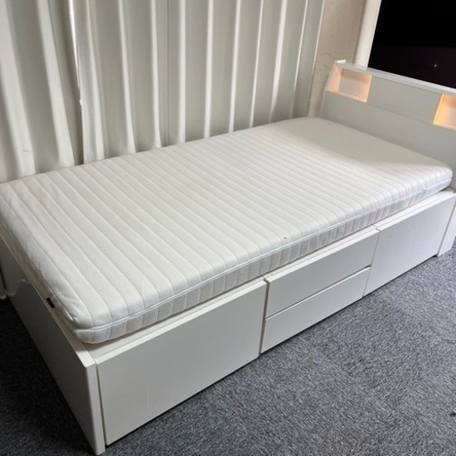 ニトリ シングルベッド 　収納付き  N sleep 　引出し