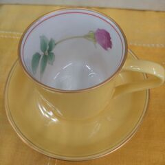 ★ジモティー割引有★ 香蘭社 ブライトローズ 珈琲碗皿揃 未使用品