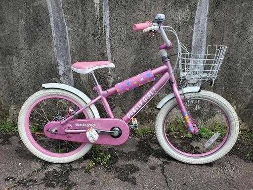 B314 子供自転車★アサヒ★DUALLY GIRL★変速無し★18インチ