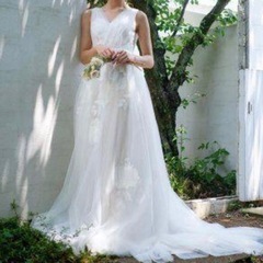 【未使用】DRESSPRODUCTION 花柄刺繍 W223 