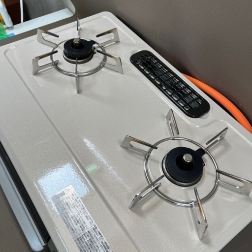 6120円 Rinnai ガスコンロ プロパンガス用 左強火 カフェベージュ  