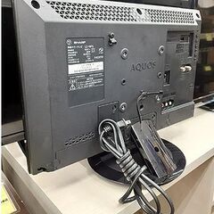 札幌【19インチ 液晶TV シャープ 2018年製】LC-19P5 ダブルチューナー チューナー×2 黒 ブラック 液晶テレビ 19v 19型 一人暮らし 単身者 新生活 电视 北20条店