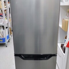 【恵庭】山善　ノンフロン冷凍冷蔵庫　PJKFR-D170　2021年製　173L　2ドア　中古品　PayPay支払いOK！