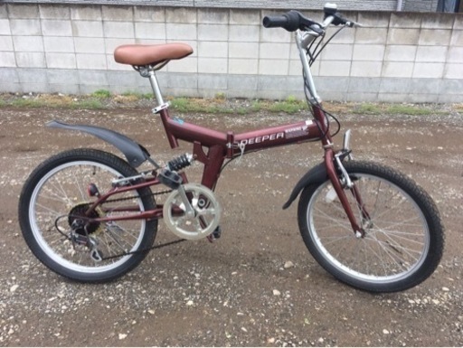 折りたたみ自転車03(6段変速)
