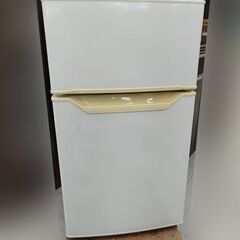 ヤマゼン 2ドア 86L 冷蔵庫 2021年製 ホワイト YFR...
