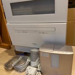 【ネット決済・配送可】Panasonic 2021年製　白　食洗機
