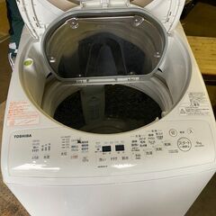 J087 早い者勝ち！ ☆6ヶ月保証☆9K/4.5K洗濯乾燥機☆TOSHIBA AW-9VE6