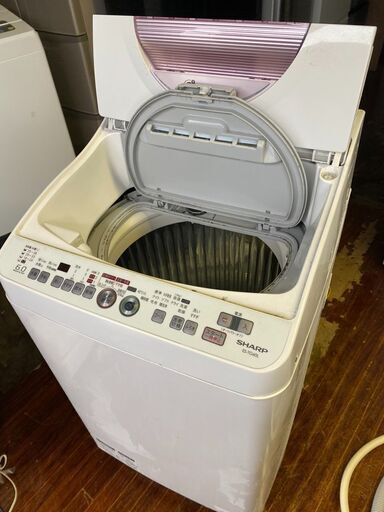 北九州市内配送無料店シャープ SHARP ES-TG60L-P [たて型洗濯北九州市  