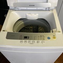 北九州市内配送無料店2021年式　アイリスオーヤマ 洗濯機 5kg 全自動 風乾燥 お急ぎコース ステンレス槽 ホワイトシルバー IAW-T502E 北九州市内配送無料店アイリスオーヤマ 洗濯機 5kg 全自動 風乾燥 お