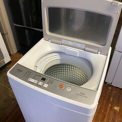 北九州市内配送無料店2022年式　全自動洗濯機 ホワイト AQW-S5M-W  [洗濯5.0kg /上開き]