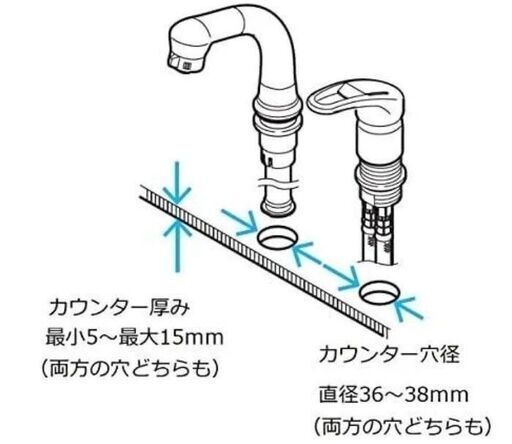 【決まりました】新品シャワー混合栓