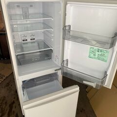 2020年式　三菱　冷蔵庫 Pシリーズ マットホワイト MR-P15F-W [2ドア /右開きタイプ /146L] [冷凍室 46L]