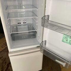 2020年式　三菱　冷蔵庫 Pシリーズ マットホワイト MR-P15F-W [2ドア /右開きタイプ /146L] [冷凍室 46L]