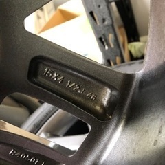 新しいタイヤ165/60/15  