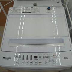 ★ジモティー割引有★ Hisense 6kg全自動洗濯機 …