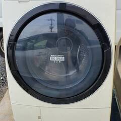 【終】【G315】日立/ドラム式洗濯乾燥機/BD-S8600L/...
