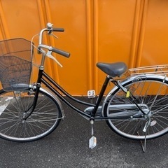 自転車 シティサイクル 27インチ 