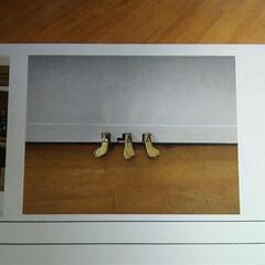 新品白いピアノとても素敵です。高さ118#