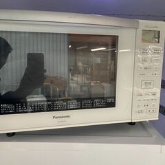 2019年式　パナソニック エレック オーブンレンジ 23L フラットテーブル 遠赤ヒーター 蒸気センサー ホワイト NE-MS236-W