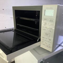 2019年式　パナソニック エレック オーブンレンジ 23L フラットテーブル 遠赤ヒーター 蒸気センサー ホワイト NE-MS236-W