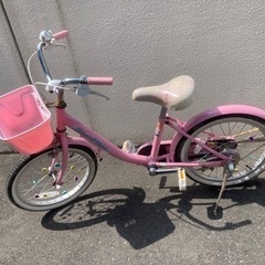 子供自転車　　　キッズバイク　　ピンク　女の子