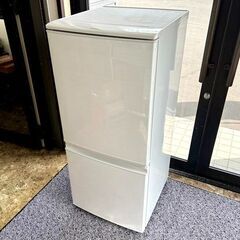 SHARP/シャープ ノンフロン冷凍冷蔵庫 SJ-D14C-W 2016年製 137L 札幌 東区