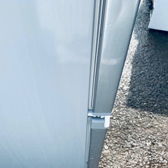 ♦️SHARPノンフロン冷凍冷蔵庫 【2017年製】SJ-D14C-S