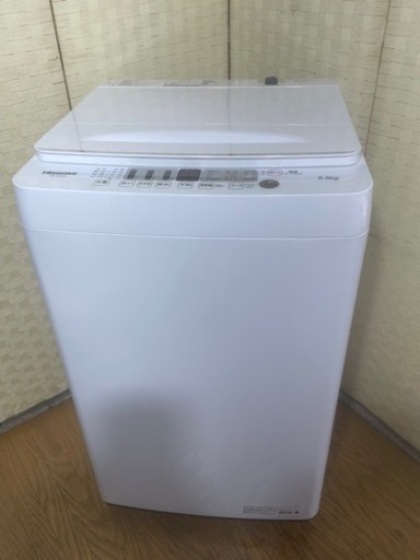 配達設置込み2021年製【新品同様】洗濯機