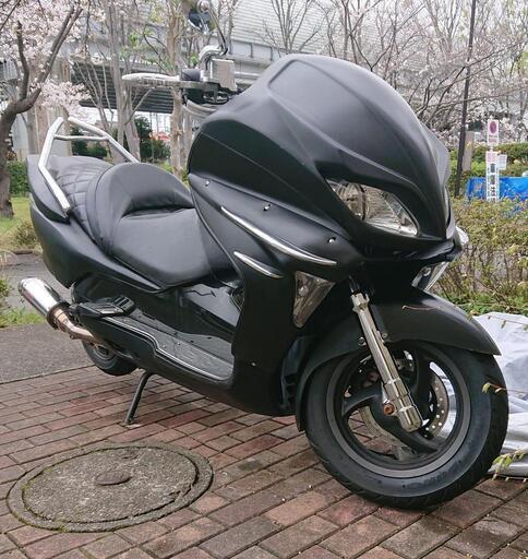 値下げ！ホンダフォルツァ250MF08後期7速モード実動書類あり フルカスタム