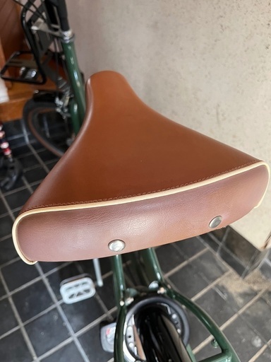 自転車 ミニベロ 深緑 美品 ダイニチ製 自転車 ミニベロ 深緑 美品 ダイニチ製