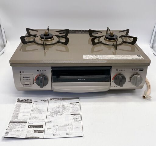 M101  Rinnai  リンナイ   ガスコンロ  都市ガス  RTE564PBRL  2021年製