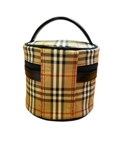 BURBERRY（バーバリー） チェック アクセサリーポーチ ハンドバッグ 