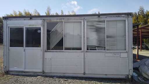 20ＦＴ×2サイズ　作業用コンテナハウス