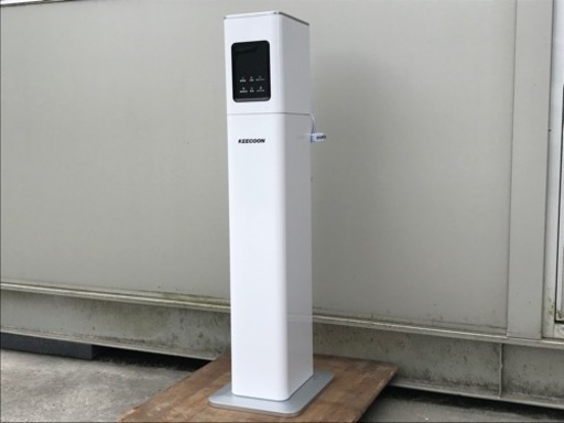 E269◇キーコン◇タワー型大容量超音波加湿器◇容量13L◇上部給水式◇KC-MH-2101
