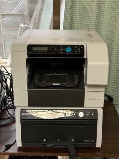 RICOH ガーメントプリンター Ri100セット 仕上げ機 Rh100ガーメントプリンター
