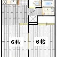 🐱募集中】富久山町～２ＤＫ～白×レンガ調のお部屋！駐車場付き！ペット可◎ - 不動産