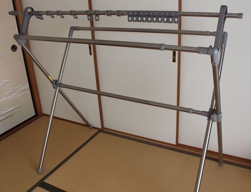 組み立て式ステンレス製物干し