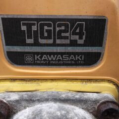 肩掛け草刈り機　KAWASAKI　TG24中古（ジャンク現状渡し）