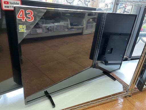 オススメTV43型4K液晶テレビ FUNAI フナイFL-43U3130 2021年式2109