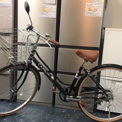 サイモト自転車　CAMILIA　ブラック　27インチ