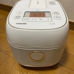 2019年製💐TOSHIBA 小容量 IHジャー炊飯器 【3合炊...