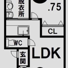 大家直！　帯広市１LDKペット可アパート