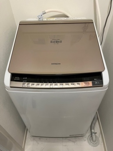 SALE【大人気洗濯機】ビートウォッシュ　BW-DV80A