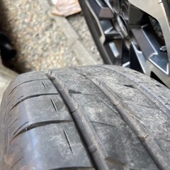 スバル GP系 XV 純正ホイールタイヤセット BRIDGESTONE LUFT RVⅡ 225/55R17 2022年製4本
